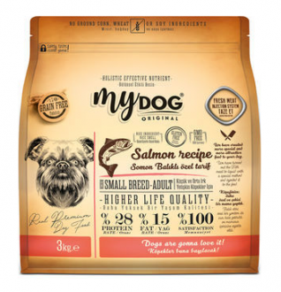 Mydog 70 Tahılsız Somonlu Yetişkin Küçük Irk 3 kg