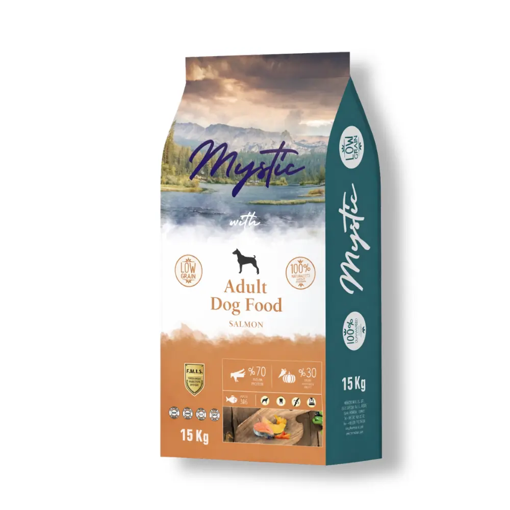 Mystic Az Tahıllı Somonlu Yetişkin 15 kg