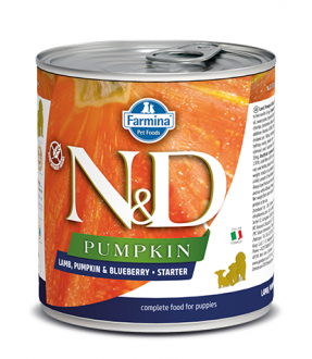 N&D Balkabaklı Kuzulu Yaban Mersini Starter 285 gr