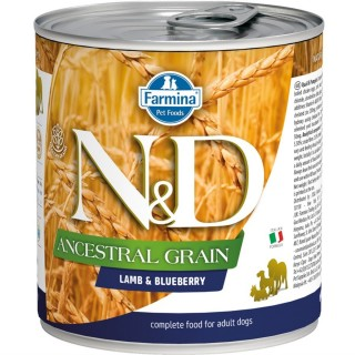 N&D Düşük Tahıllı Kuzulu Yaban Mersini 285 gr