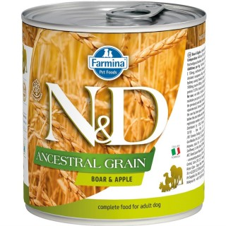N&D Düşük Tahıllı Yaban Domuzlu Elmalı 285 gr