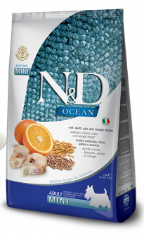 N&D Ocean Adult Mini Morina Balıklı Küçük Irk 7 kg