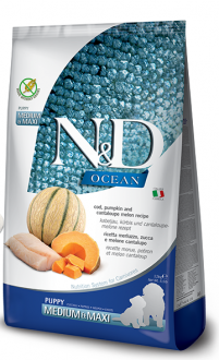 N&D Ocean Morina Balığı Balkabağı ve Kavun Yavru 2.5 kg