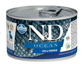 N&D Ocean Morina Balığı Balkabağı Yavru 140 gr