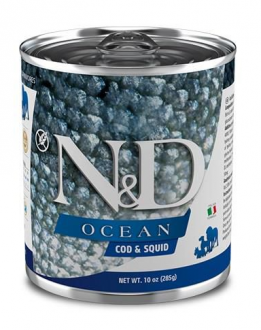 N&D Ocean Morina Balıklı Kalamarlı Yetişkin 285 gr