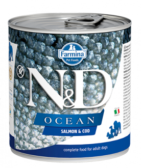 N&D Ocean Tahılsız Somon ve Morina Yetişkin 285 gr