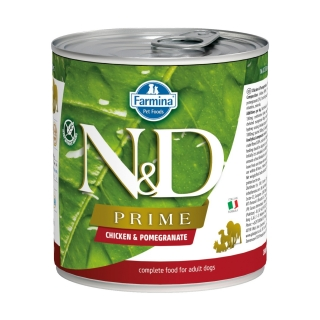 N&D Prime Tavuk ve Narlı Yetişkin 285 gr
