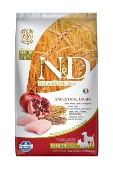 N&D Tahılsız BalKabaklı Tavuklu ve Narlı Küçük Irk 2.5 kg
