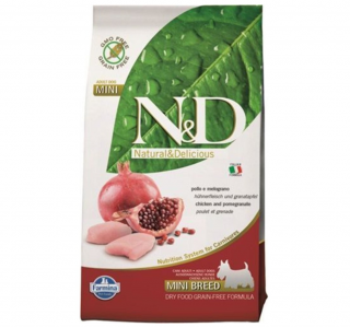 N&D Tahılsız Mini Tavuklu ve Narlı 2.5 kg