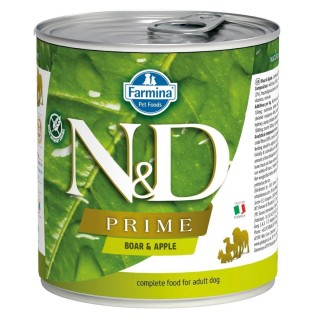 N&D Tahılsız Yaban Domuzlu ve Elmalı Yetişkin 285 gr