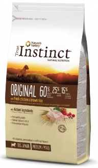 Nature's Variety True Instinct Original Junior Medium Maxi Tavuklu Yavru 12 kg