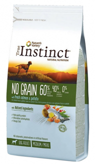 Nature's Variety True Instinct Tahılsız Somonlu Orta ve Büyük Irk Yetişkin 12 kg