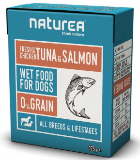 Naturea Tahılsız Tavuk Ton ve Somonlu 375 gr