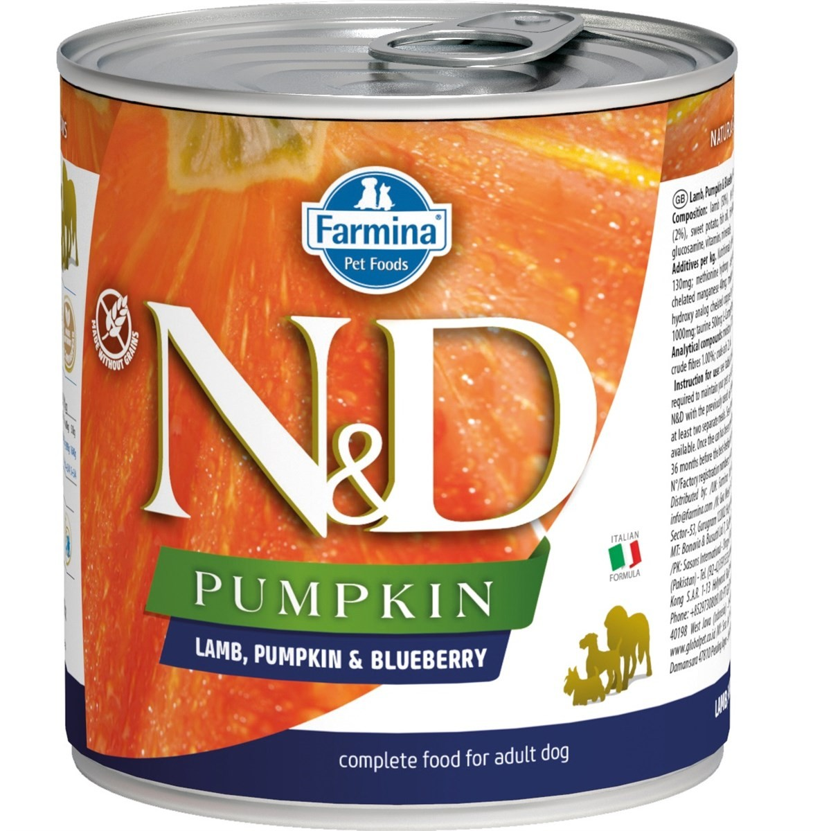 N&D Balkabaklı Kuzulu Yaban Mersini 285 gr