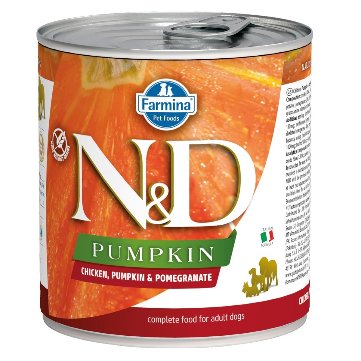 N&D Balkabaklı Tavuk ve Narlı 285 gr