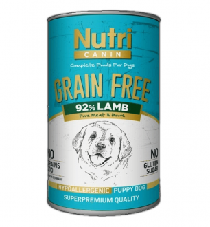 Nutri Canin Puppy Kuzulu ve Patatesli 400 gr