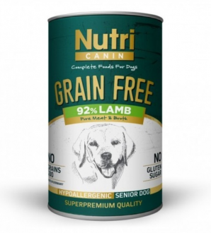 Nutri Canin Senior Kuzulu ve Patatesli 400 gr