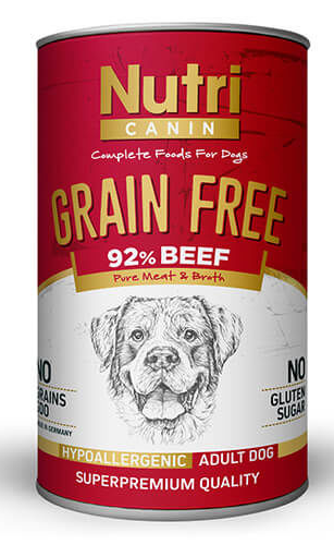 Nutri Canin Tahılsız Sığır Etli 400 gr