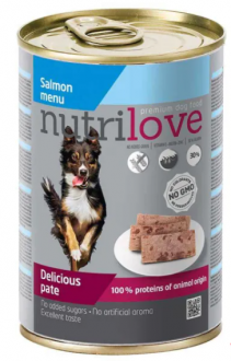 Nutrilove Somonlu Tahılsız Ezme Yetişkin 415 gr