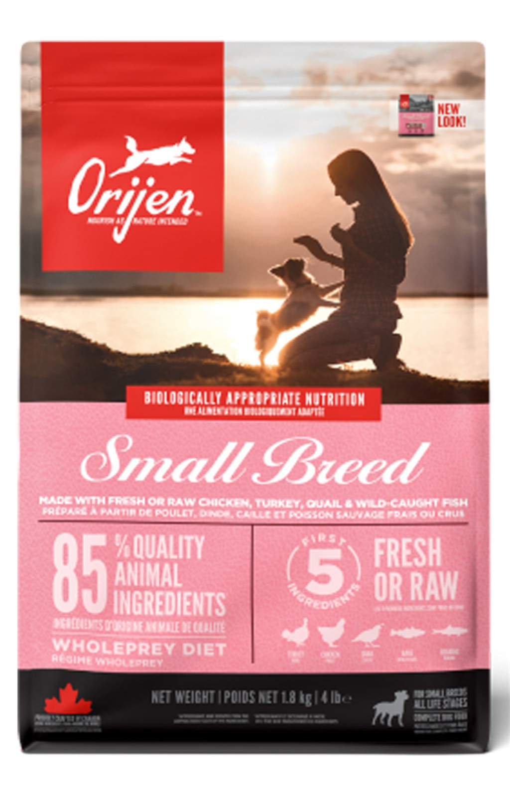 Orijen Small Breed Küçük Irk Yetişkin Köpek Maması 4,5 kg