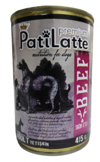 Pati Latte Premium Tahılsız Sığır Etli Yetişkin 415 gr