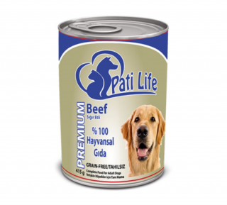 Pati Life Adult Sığır Etli Tahılsız 415 gr