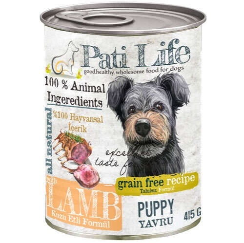 Pati Life Kuzu Etli Tahılsız Yavru 415 gr