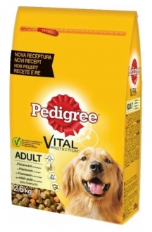 Pedigree Biftekli Ve Kümes Hayvanlı Yetişkin 2.6 kg