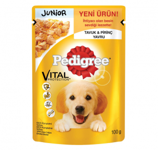 Pedigree Puppy Tavuklu 100 gr