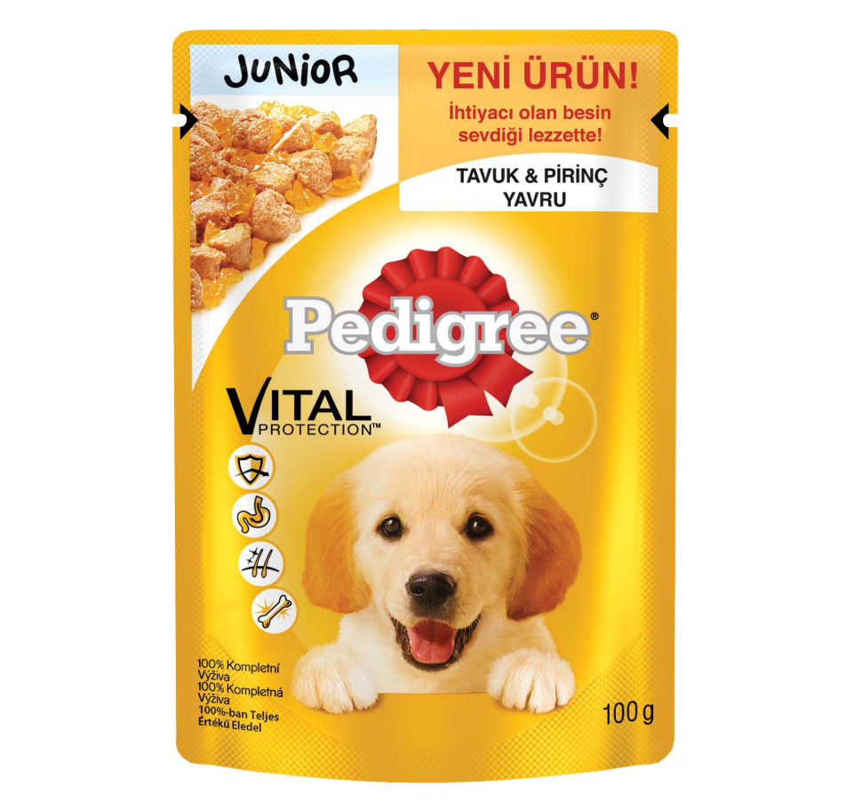 Pedigree Puppy Tavuklu 100 gr