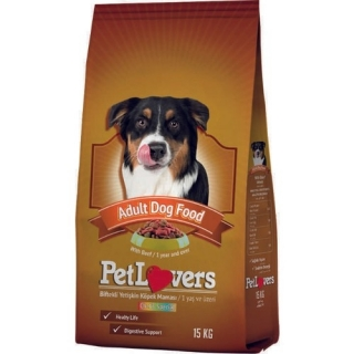 Pet Lovers Biftekli Yetişkin 15 kg