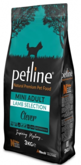 Petline Natural Premium Kuzu Etli Mini Adult 3 kg