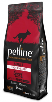 Petline Natural Sport High Energy Kuzu Etli Yetişkin 15 kg