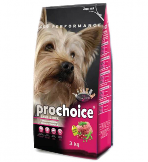 Pro Choice Small Adult Kuzu Eti ve Pirinçli 3 kg