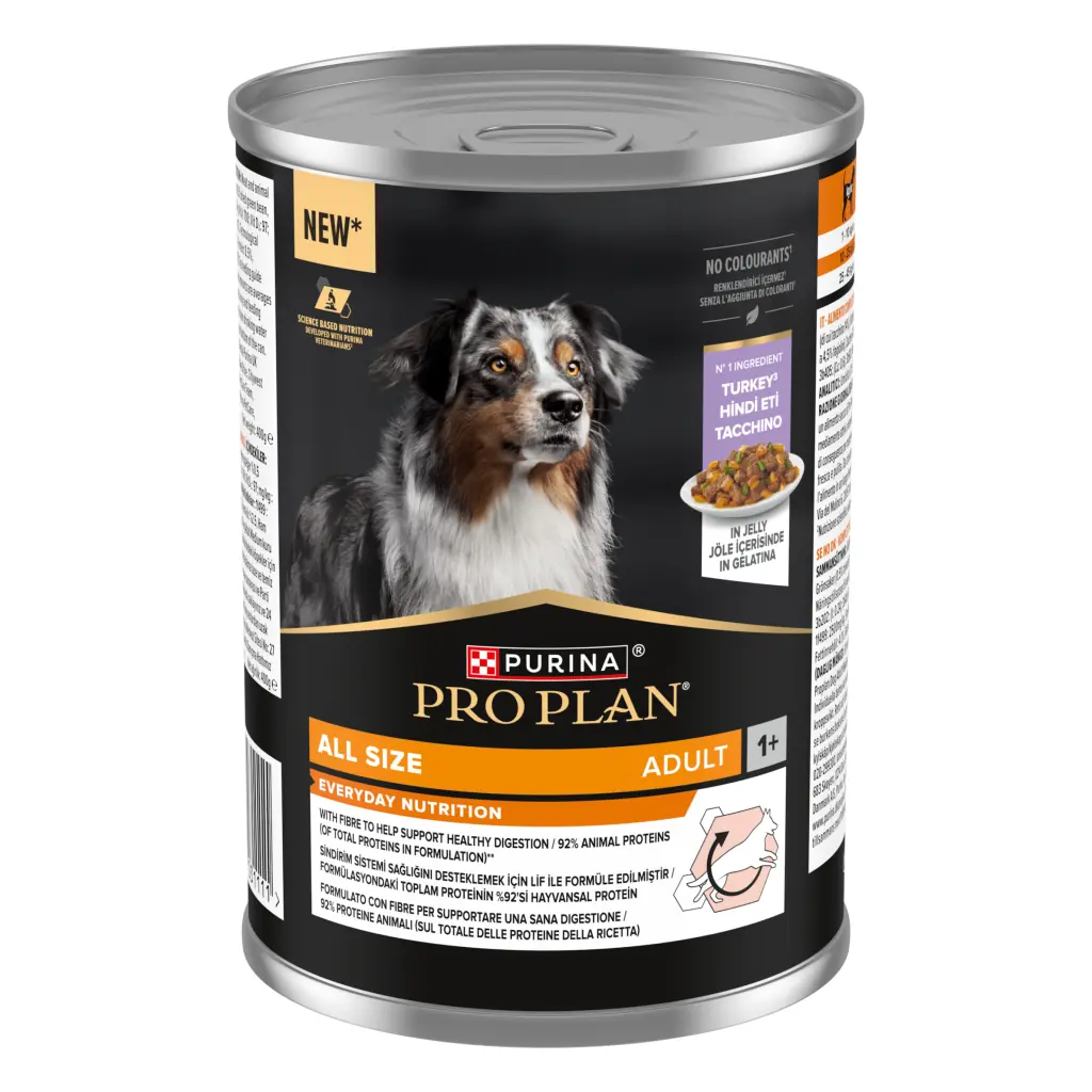 Pro Plan Jöle İçinde Hindili Yetişkin Köpek Konservesi 400gr