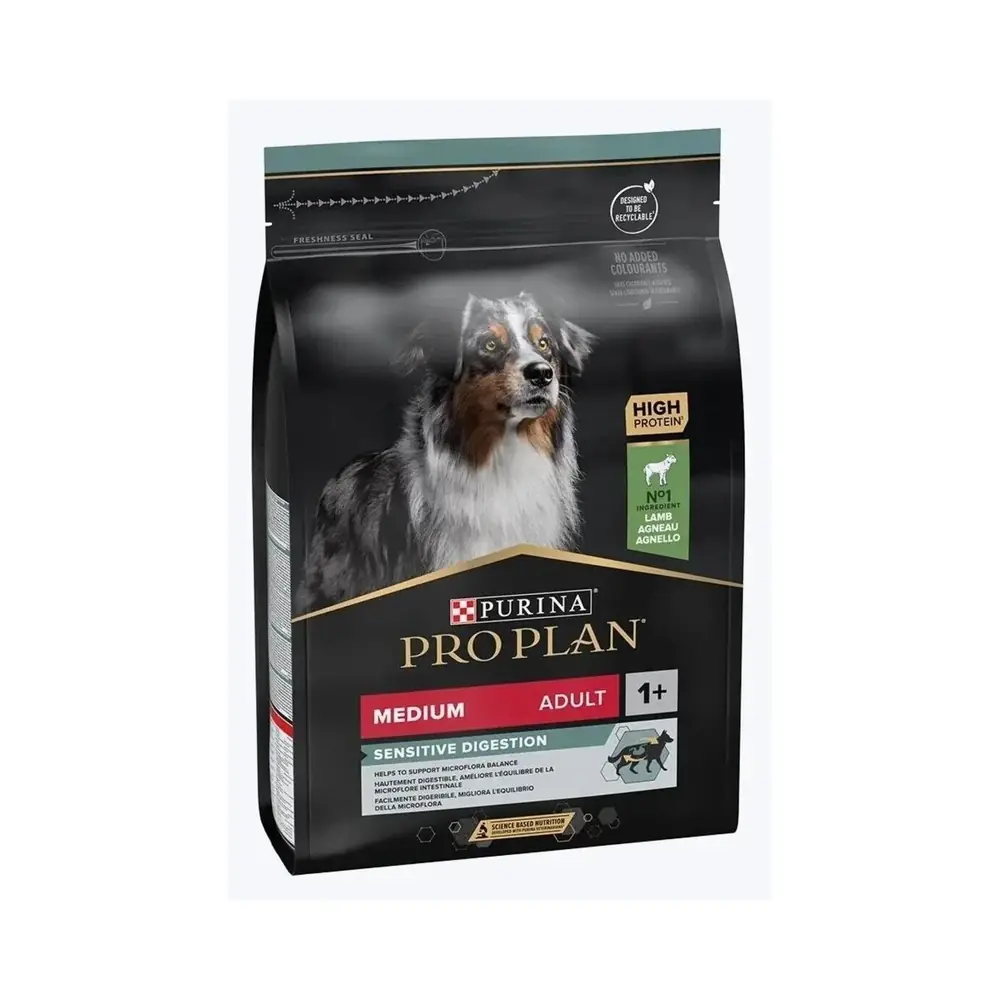 Pro Plan Medium Kuzu Etli Orta Irk Yetişkin Köpek Maması 10kg