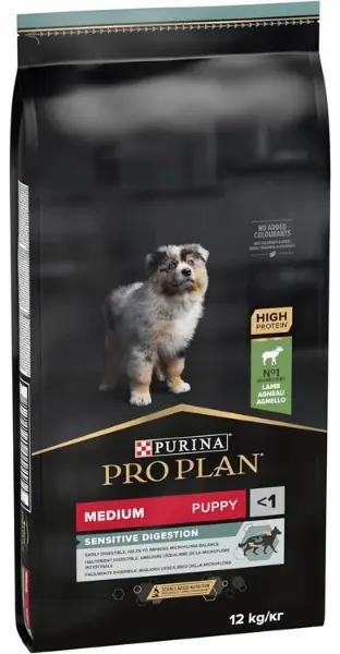 Pro Plan Medium Puppy Kuzu Etli Orta Irk Yavru Köpek Maması 12 KG