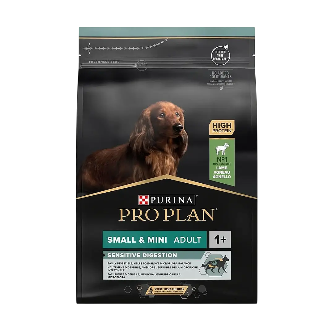 Pro Plan Small&Mini Sensitive Digestion Kuzulu ve Pirinçli Küçük Irk Yetişkin Köpek Maması 3 kg