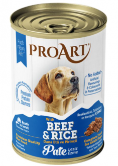 Proart Dana Etli Ve Pirinçli Ezme Yetişkin 400 gr