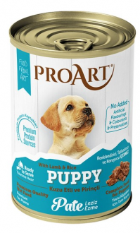 Proart Kuzu Etli ve Pirinçli Ezme Yavru 400 gr