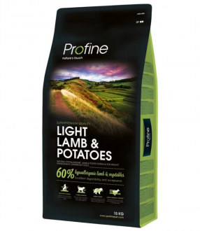 Profine Light Adult Kuzulu ve Patatesli 15 kg