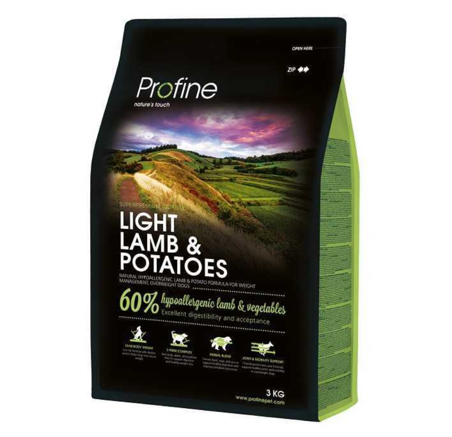 Profine Light Adult Kuzulu ve Patatesli 3 kg
