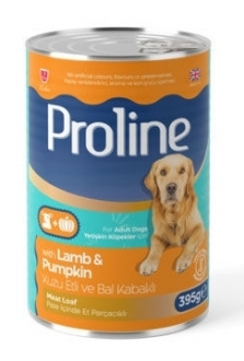 Proline Kuzu Etli ve Balkabaklı Pate Et Parçalı 395 gr
