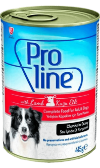 Proline Parça Kuzu Etli Soslu Yetişkin 415 gr