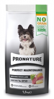 Pronature Perfect Maintenance Kuzu Etli Patatesli ve Enginarlı Yetişkin 1.5 kg