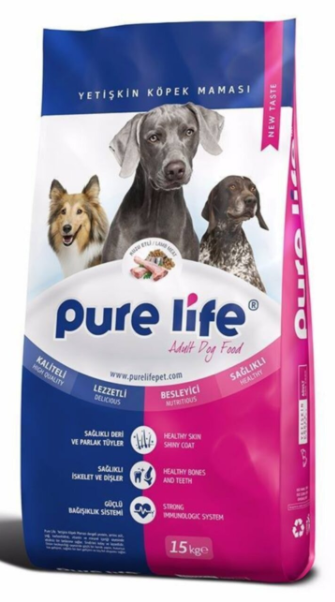 Pure Life Kuzu Etli ve Pirinçli 15 kg