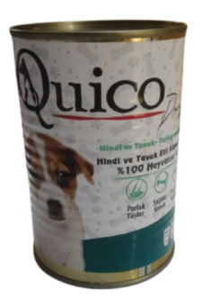 Quico Hindi ve Tavuk Etli Yavru 415 gr
