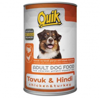 Quik Adult Tavuklu ve Hindili 415 gr