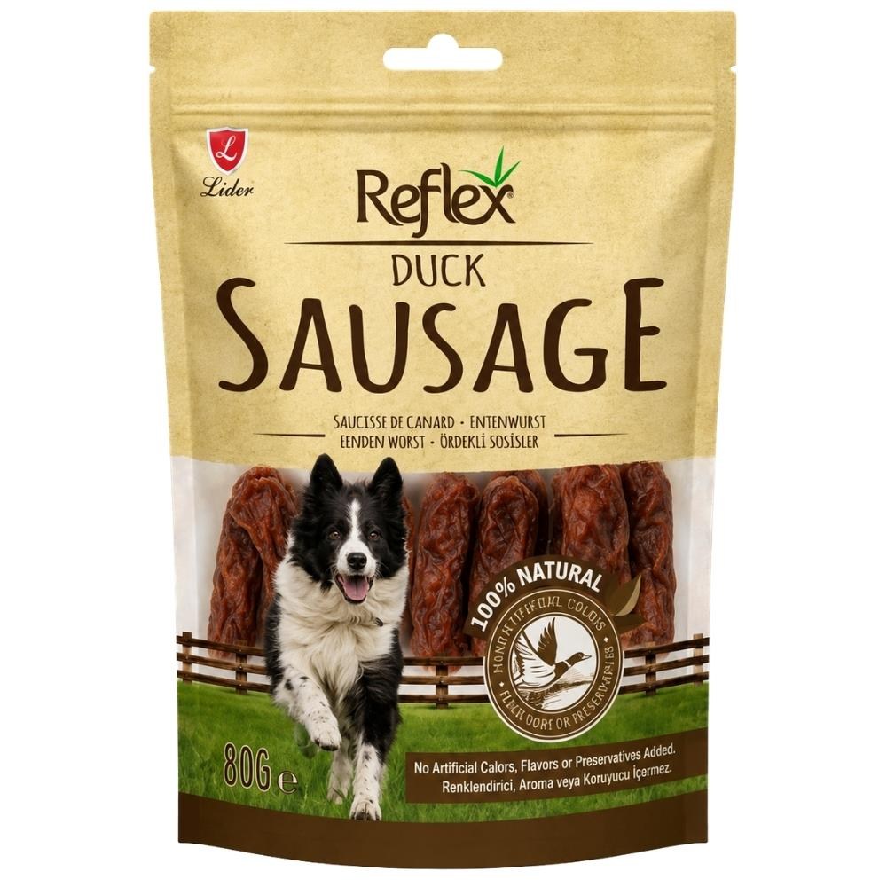Reflex Ördekli Sosis Köpek Ödül Maması 80 gr