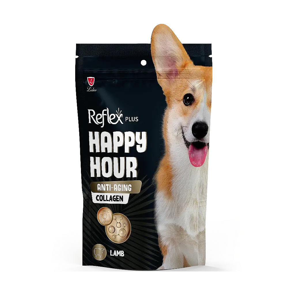 Reflex Plus Happy Hour Anti-Aging Collagen Köpek Ödül Maması 60 gr